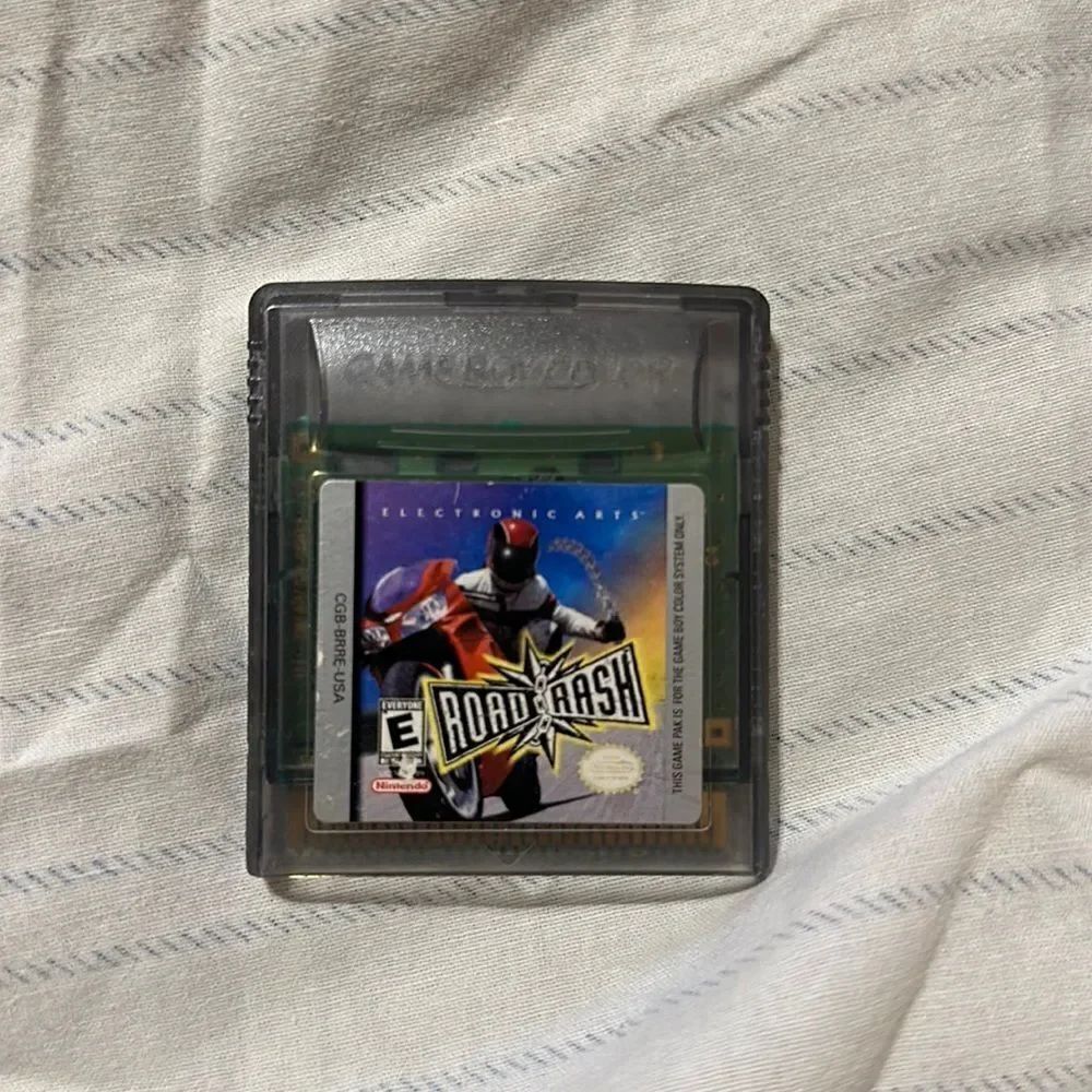 Nintendo GameBoy Color Road Rash Game